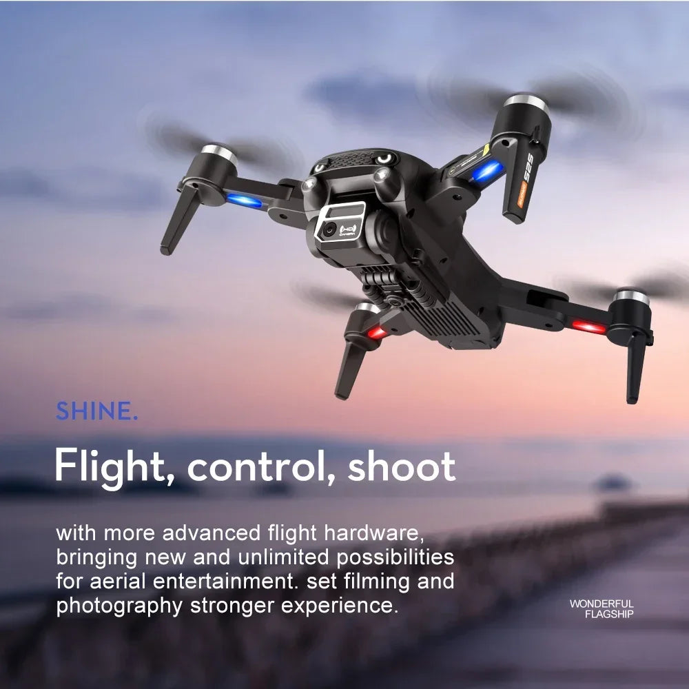 2025 New S2S Drone 8K Professional HD Dual Camera Brushless Obstacle Avoidance Aerial Photography Foldable Quadcopter Toys Gifts