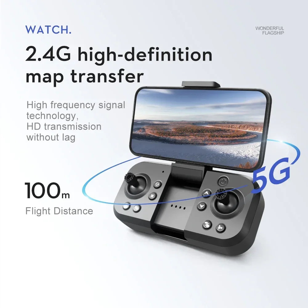 2025 New S2S Drone 8K Professional HD Dual Camera Brushless Obstacle Avoidance Aerial Photography Foldable Quadcopter Toys Gifts